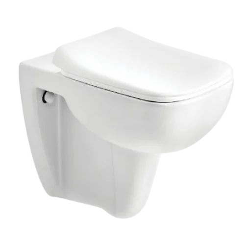 Cera Campbell Clean Rim Toilet Seat - Color: White