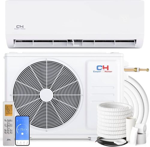 Cooper & Hunter 36,000 Btu 230V Mini Split Ac/Heating System Ductless Wall Mount - Warranty: 1 Year