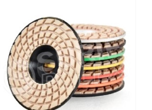 Marble And Stone Edge Polishing Pad - Standard Size, Various Colors, Electric Power | Industrial Use