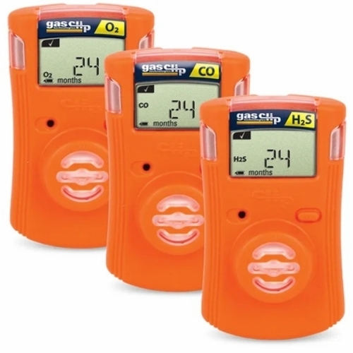Portable Gas Detectors - ABS Material, Orange Color, Humidity 5%-95% HR, Alarm Current