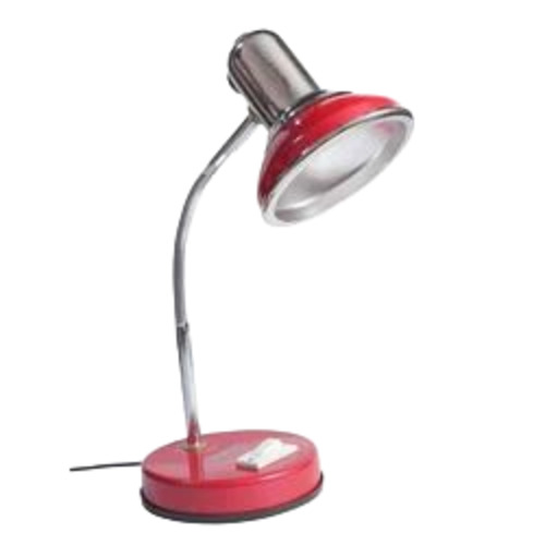 Red Study Table Lamp