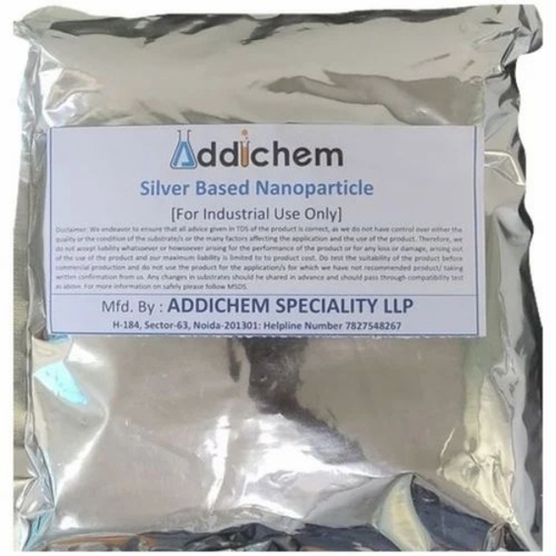 Silver Based Nanoparticle - PP Packet 5 Kg | Grade A 99% Purity Powder 12 Months Shelf Life