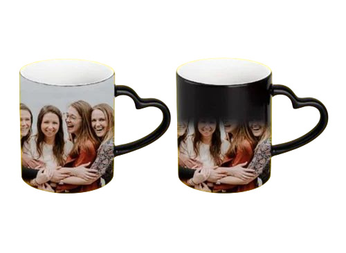 Sublimation Heart Handle Mug