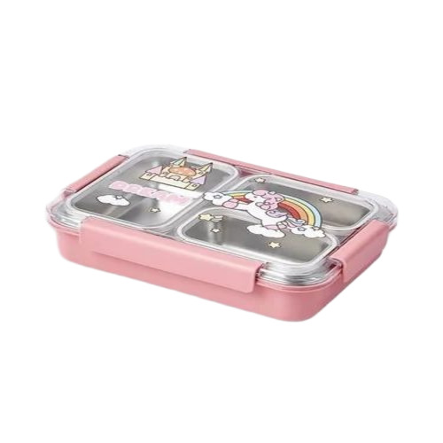 Transparent Stainless Steel Lunch Box