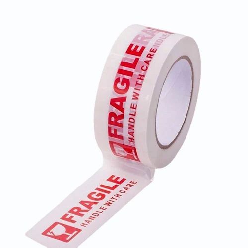 White Bopp Self Adhesive Tape - Bopp Material, Standard Size, White | Eco Friendly, Water Resistant, Packaging Use