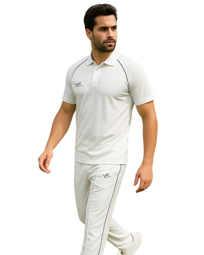 White Men Cricket Uniform