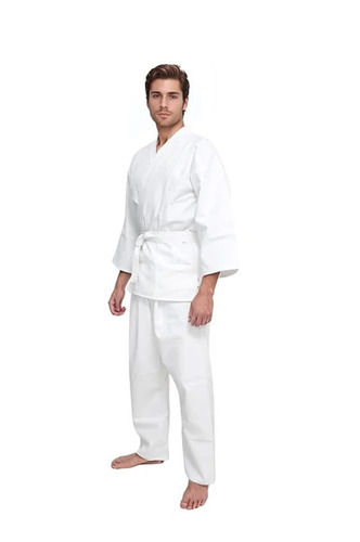 White Men Karate Uniform