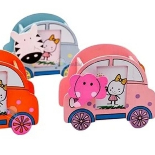 Wooden Photo Frame With Pen Stand