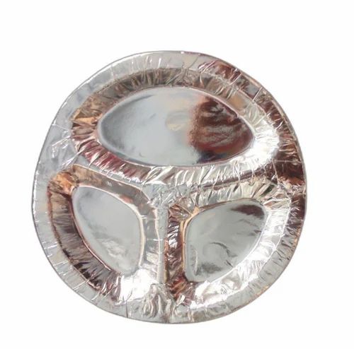 10inch Disposable Silver Paper Plate
