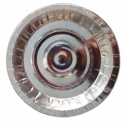 8inch Disposable Silver Paper Plate