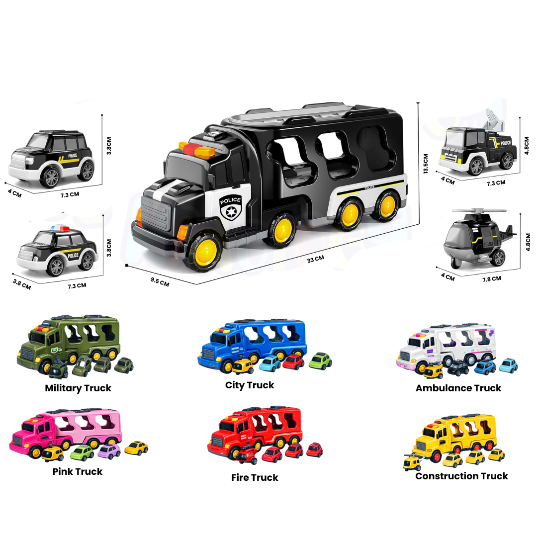 5 In 1 Big Carrier Truck Toy