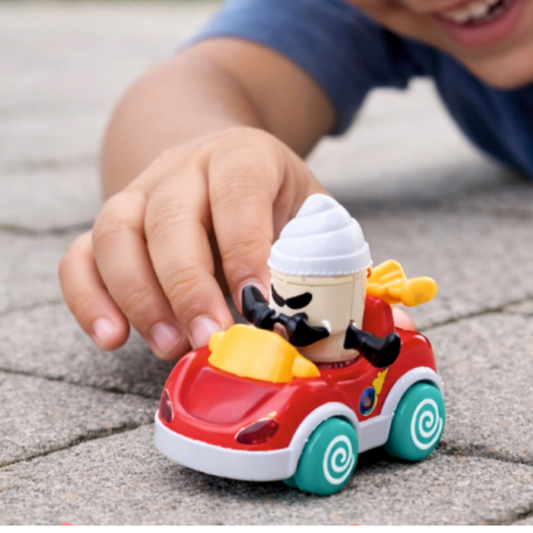 Musical Funny Food Toy Car
