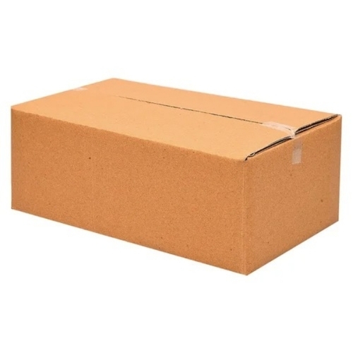 Corrugated Box - Corrugated Board, Brown, Rectangle | Lightweight, Tear Resistant, Eco Friendly, Stackable, Custom Sized, Durable