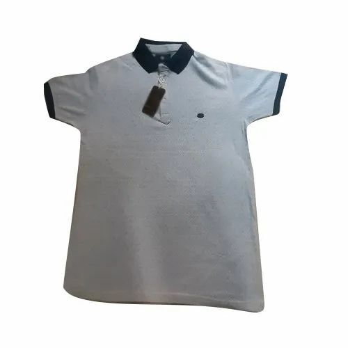 Men Plain Hosiery T Shirt - Hosiery Fabric, Regular Fit, V-Neck, Half Sleeves, Various Sizes | Lightweight, Soft, Breathable, Quick Dry