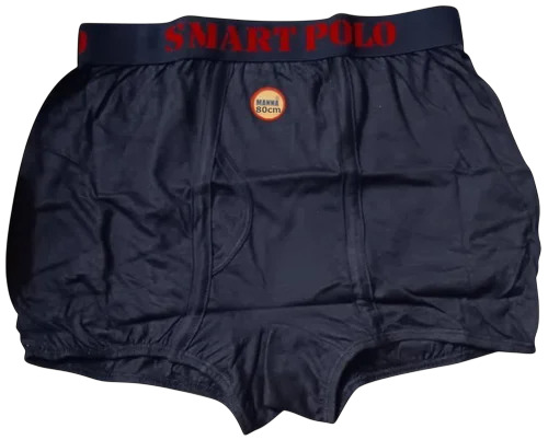 Mens Mini Trunk Underwear - Cotton, 80 cm, Navy Blue | Skin Friendly, Plain, Simple Design