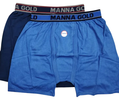 Mens Underwear Drawer - Pure Cotton, 85-90 cm, Black, Outer Elastic Waistband | Skin Friendly, Plain Pattern, Modern Style, Multipack 10 Pieces