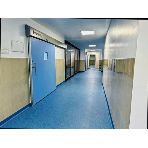 Operation Theater Door - HPL Material, Paint Coated, Hermetically Sealed, Automatic and Manual Sliding | Easy To Use