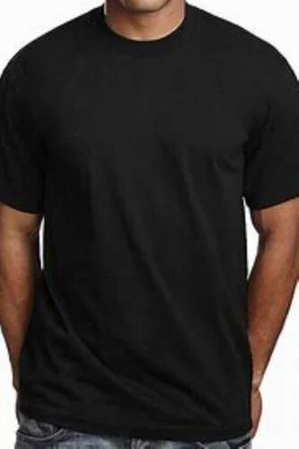 Plain Cotton Round Neck T Shirt