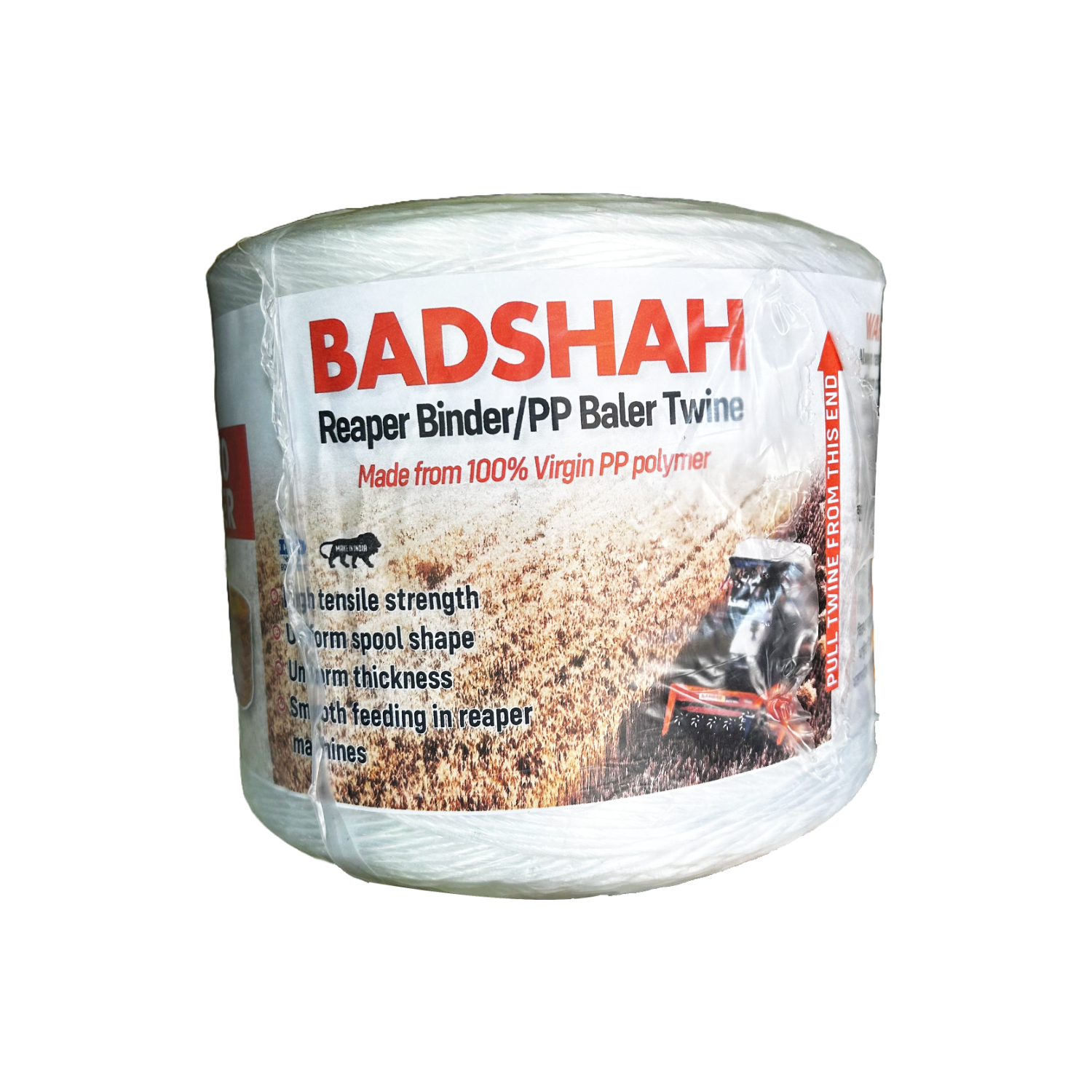 PP Reaper Binder Baler Twine - Color: Natural White