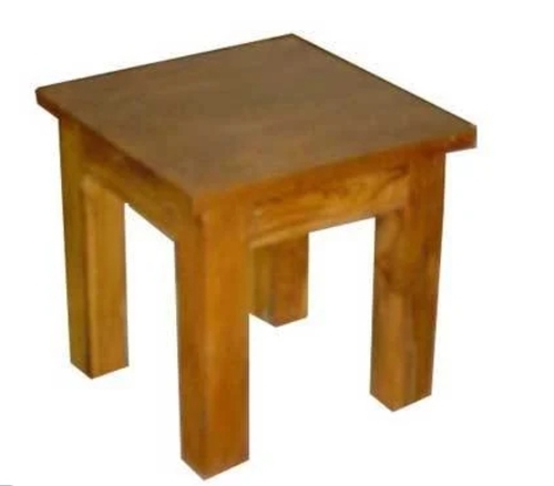 Teak Coffee Table - Solid Teakwood, Beige | Natural Grain, Termite Resistant, Smooth Surface, Classic Style