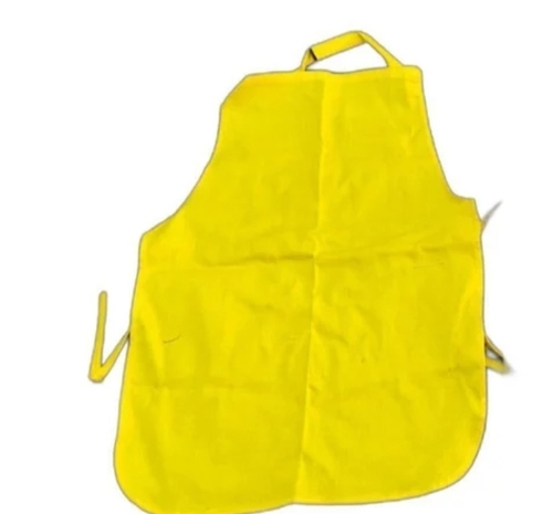 Yellow Hospital Cotton Nurse Apron