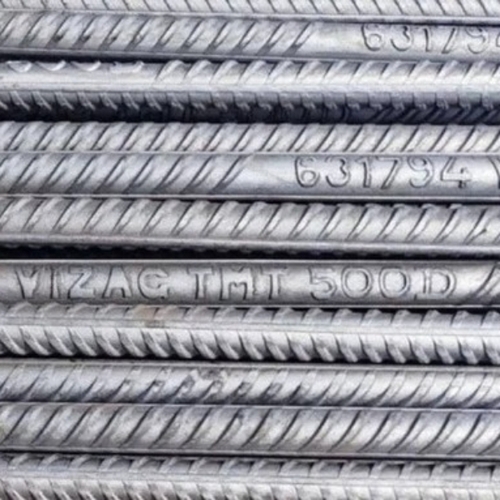 10mm Tufcon Tmt Bar - Stainless Steel, Round, Polished | Corrosion Resistant, Earthquake Resistant, Ribbed Surface, Uniform Thickness, Thermo Mechanically Treated