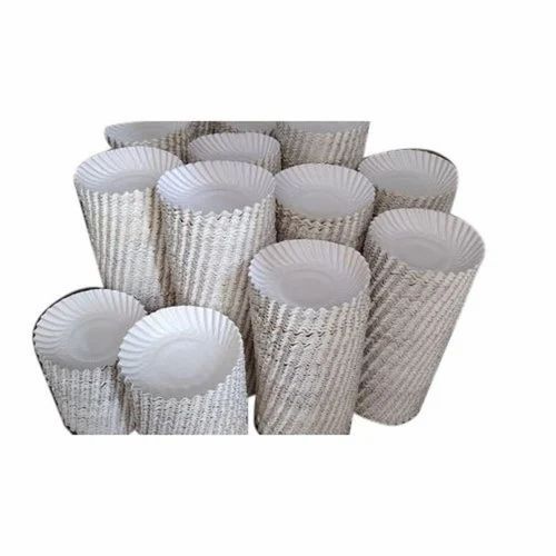 Disposable 6 Inch White Paper Plate