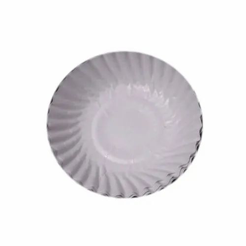 Disposable 7 Inch White Paper Plate