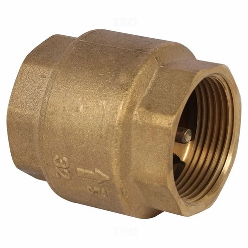Golden Zoloto Non Return Valve - 15mm to 300mm Size, Golden Color, Threaded Screwed End, Automatic, Medium Pressure, Water Use | Industrial Application