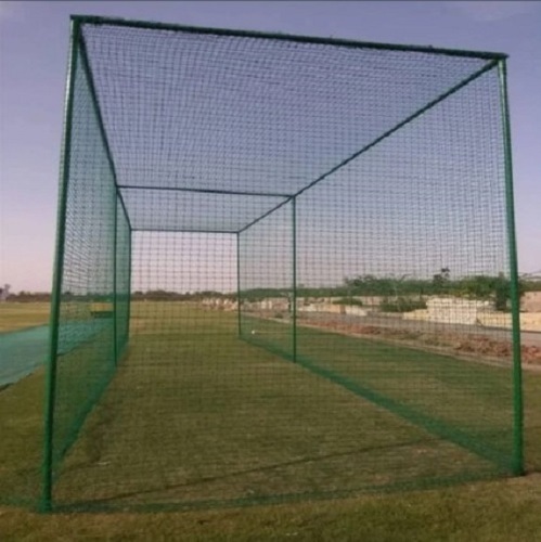 Hdpe Cricket Practice Net - Various Sizes, Green | Strong Impact Absorption, High Elasticity, Fade Resistant Color