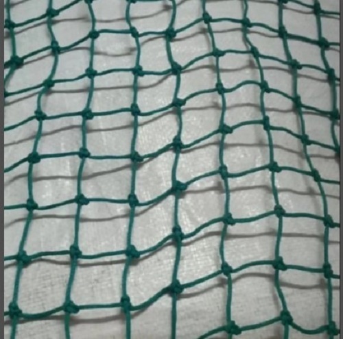 Hdpe Green Cricket Practice Net - Flexible Mesh, Various Sizes, Green | Water Resistant, Easy Installation, Long Service Life