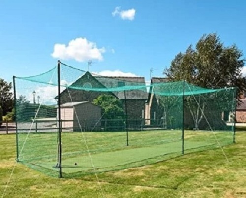 HDPE Net For Cricket Practice - Green, Heat Resistant | Easy To Fold, Heavy Duty, Professional Grade