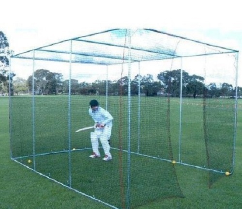 Nylon Cricket Practice Net - Nylon Mesh, Various Sizes, Green | Flexible, Easy Installation, Water Resistant, Long Service Life