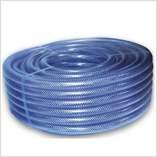 Pvc Braided Hose - PVC, Blue | Lightweight, Corrosion Resistant, Chemical Resistant, Non-Conductive, Weather Resistant