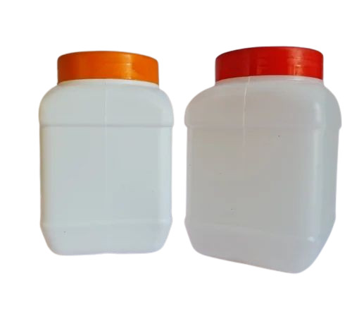 White Hdpe Plastic Jar