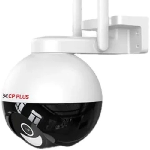 Z43a 4 Mp Wifi Cp Plus Camera - Plastic Dome, White, 2.4MP IR Night Vision, Motion Detection, Weather Resistant