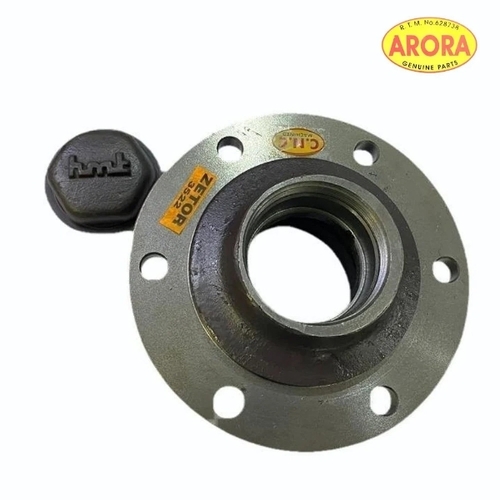 Zector Wheel Hub - Mild Steel, 5-Hole Design | Corrosion Resistant, High Load Capacity, Smooth Rotation