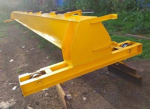 5 Ton Single Girder Eot Crane - Mild Steel, 10m Span, Yellow | New, Industrial Use, 5 Ton Capacity