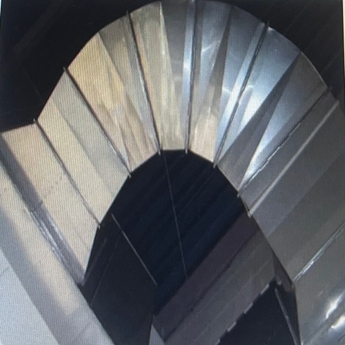 Galvanised iron duct