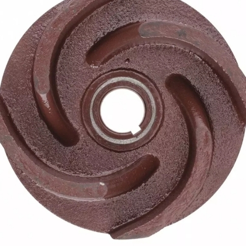 Impeller Brass - Corrosion Resistant Brown Brass, Durable Lightweight Design, Precision Engineered, Heat and Wear Resistant