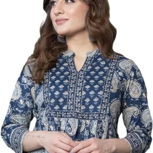Kurtis - Cotton, Long Sleeve | Traditional Design, Comfortable Fit, Lightweight Fabric, Vibrant Colors, Breathable Material, Stylish Patterns, Versatile Style, Easy Maintenance, Modern Touch