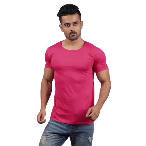 Mens Round Neck T Shirt