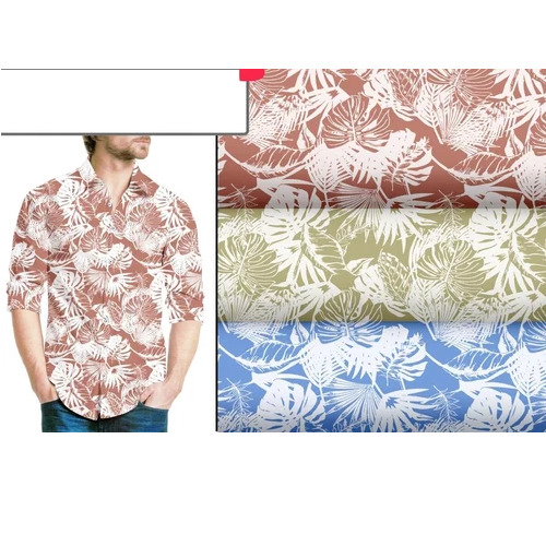 Mens Printed Shirt - Cotton, Multicolor, Regular Fit, Machine Washable | Full Sleeves, Summer, Casual Wear