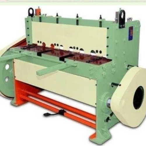 Motorized guillotine Sheet shearing machine
