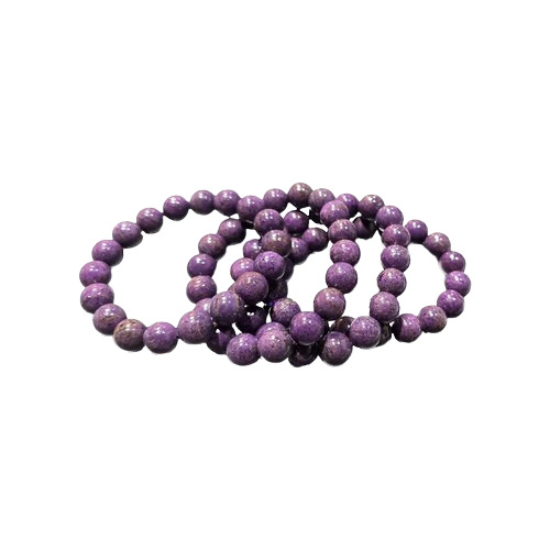 10 Mm Purpurite Stone Bracelet