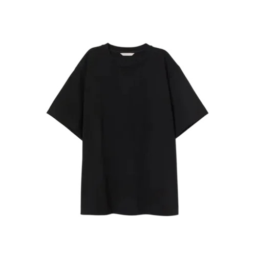 Black Oversized Cotton T Shirts