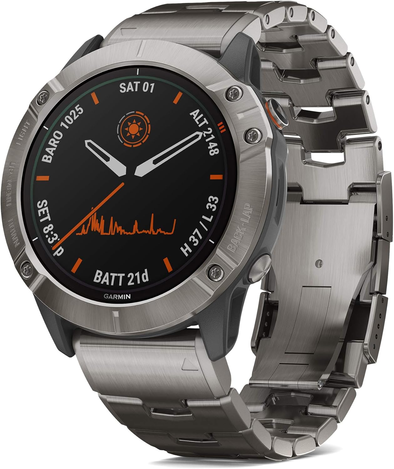 Fenix 6X 6S Pro Solar GPS Smart Watch Sapphire Glass OLED 4G Compass Waterproof Multisport