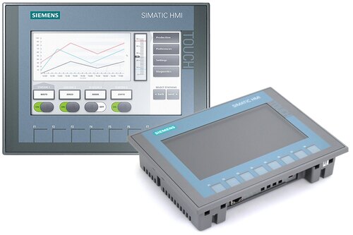 HMI Programming System - Grey Panel-Mounted, IP65 Front Panel | Energy Efficient, Long Lifespan, Flexible Integration, Stable Performance