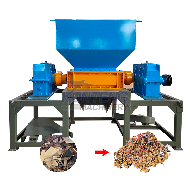 Plastic Bottle Dual Axis Shredder - Application: Industrial