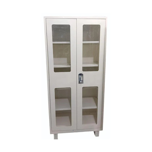 Office Glass Door Almirah - Crca Steel
